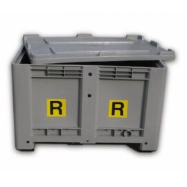 Contenitore Raccolta Batterie Esauste