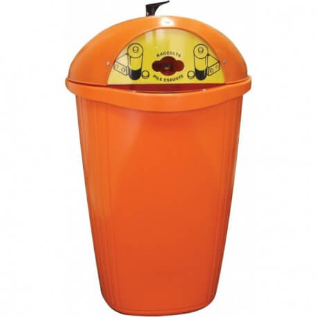 Bidone Raccolta di Pile Esauste