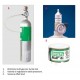 Kit Rilevatore Multigas Portatile Altair 4X con Bombola e Valigetta
