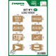 Maschera per Segnaletica Orizzontale Dime Kit N° 1