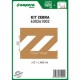 Maschera per Segnaletica Orizzontale Dime Kit Zebra