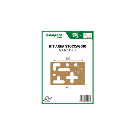 Maschera per Segnaletica Orizzontale Dime Kit Disabile