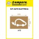 Maschera per Segnaletica Orizzontale Dime Kit Auto Elettrica